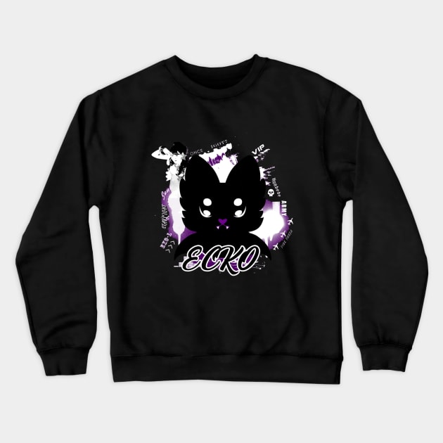 Ko Graffiti Purple Haze Crewneck Sweatshirt by Sammich